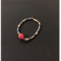 ราคา สร้อยข้อมือลูกปัด ลูกปัดหินสีเม็ดมะยม มีให้เลือกหลายสี (11314237150)