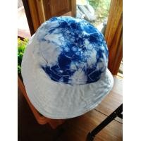 ราคา หมวกมัดย้อมหมวกบัคเก็ตย้อมครามหมวกหม้อห้อมงานฮ่อใหมวกปีกรอบ (8273598138)