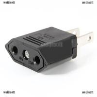 ราคา ใหม่ใหม่ปลั๊ก Eu Europe To Us Usa ติดผนัง (16455131817)