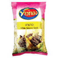 ราคา ข้าวทอง งาขาว 500 กรัม KhaoThong White Sesame 500g (1912344771)