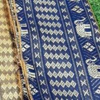 ราคา ผ้าผูกเอว ผ้าไหม ผ้าแพรวา ผ้าไทยลายช้าง (7629983051)