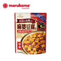 ราคา มารุโคเมะ ซอสเต้าเจี้ยวโปรตีนเกษตรสำหรับผัด รสเผ็ดกลาง DAIZULABO PLANT BASED MABO TOFU NO MOTO CHUKARA MARUKOME BRAND (7494900164)