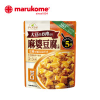 ราคา มารุโคเมะ ซอสเต้าเจี้ยวโปรตีนเกษตรสำหรับผัด รสเผ็ดน้อย DAIZULABO PLANT BASED MABO TOFU NO MOTO AMAKUCHI MARUKOME BRAND (6776556195)