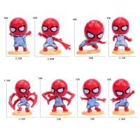 ราคา เซ็ต 8 ตัว โมเดลสไปเดอร์แมน สไปเดอแมน spiderman โมเดลแต่งเค้กสไปเดอแมน spiderman cake topper (10048133955)