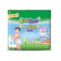 ราคา ห่อเล็ก BabyLove DayNight Pants เบบี้เลิฟ สีเขียว กางเกงผ้าอ้อมสำเร็จรูปเด็ก S XXL (20482347048)
