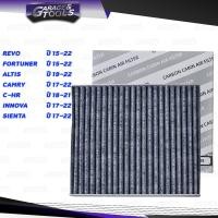 ราคา CARBON FILTER กรองแอร์ คาร์บอน REVO FORTUNER ปี15 INNOVA ปี17 C HR ALTIS ปี19 (20707555910)