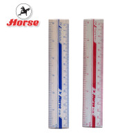 ราคา Horse ตราม้า ไม้บรรทัดพลาสติก รุ่น H 06 ขนาด 6 นิ้ว คละสี แพ็คX12 (2046896364)