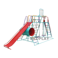 ราคา ค่าส่งฟรี เครื่องเล่นสนามกลางแจ้ง เครื่องเล่นสนามเหล็กชุดรวม E สไลเดอร์ ปีนป่าย แป้นบาส ชิงช้า เชือกถัก ใหญ่ ผลิตเครื่องเล่นสนาม (6331098547)