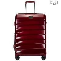ราคา ELLE Travel Rip Curl Collection กระเป๋าเดินทางขนาดกลาง 24 นิ้ว100 โพลีคาร์บอเนต PC คันชักอลูมิเนียม ล้อหมุน 360องศา ระบบซิปคู่ความปลอดภัยสูงและซิปขยาย (5448062242)