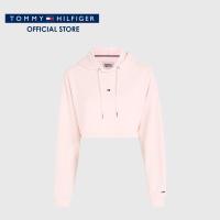 ราคา Tommy Hilfiger เสื้อครอปผู้หญิง รุ่น DW0DW16247 TJ9 สีชมพู (19713963722)