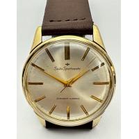 ราคา Seiko Sportsmatic Diashock 17 Jewels Automatic ตัวเรือนทองชุบ นาฬิกาผู้ชาย มือสองของแท้ (21435718144)