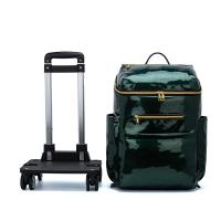 ราคา กระเป๋าช้อปปิ้งล้อลากล้อลากกระเป๋าช้อปปิ้งเก็บความร้อนกันน้ำความจุขนาดใหญ่รถเข็นขนาดเล็กใช้ในบ้านรถเข็นช้อปปิ้งพับได้พกพาสะดวก (10653175101)