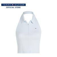 ราคา Tommy Hilfiger เสื้อครอปผู้หญิง รุ่น DW0DW15329 CYO สีฟ้า (19476523153)