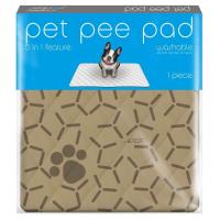ราคา แผ่นรองฉี่สัตว์เลี้ยงซักได้ PetPeePad เพ็ทพีแพด สีเบจ สำหรับ 6 ชิ้น (21314098493)