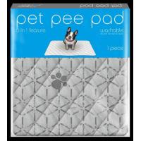 ราคา แผ่นรองฉี่สัตว์เลี้ยงซักได้ PetPeePad เพ็ทพีแพด สีเทา สำหรับ 6 ชิ้น (21313982641)