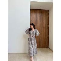 ราคา TRAVEL RECIPE Kyra Midi Dress in Grey (21178627725)