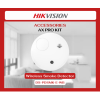 ราคา Hikvision Wireless Smoke Detector เซ็นเซอร์ ตรวจจับ ควัน ควันไฟ มีลำโพงไซเรนในตัว เซ็นเซอร์ตรวจจับควัน รุ่น DS PDSMK E WB พร้อมส่ง (21471556081)