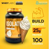 ราคา Whey Labs 100 Isolate Whey Protein 2 lbs เวย์โปรตีนเสริมสร้างกล้ามเนื้อ (19954221336)