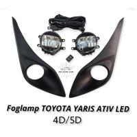 ราคา ไฟตัดหมอก yaris ativ 2017 2018 2019 สปอร์ตไลท์ โตโยต้า ยาริส เอทีฟ foglamp toyota yaris ativ รุ่น 4 ประตู และ 5ประตู (10906413114)