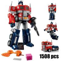 ราคา NEW LEGO Optimus Pobot Prime 10302 Building Set for Adults Bricks Technical Transformation Robot Toys for Boys Gift for Kids 1508PCS (19606707522)