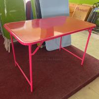 ราคา โต๊ะพับ โต๊ะพับเหล็ก ขาสวิง ขนาด 4ฟุต โต๊ะพับขาสวิง โต๊ะเหล็ก 5สี (14324654612)