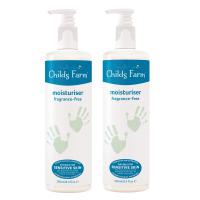 ราคา แพ็คคู่ ชายด์ ฟาร์ม โลชั่นสำหรับผิวหน้าและผิวกาย ปราศจากกลิ่น 250 มล Childs Farm Moisturiser Unfragranced (3855684614)