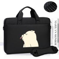 ราคา กระเป๋าใส่แล็ปท็อปแบบสะพายไหล่เหมาะสำหรับ Lenovo ชินจัง HP Warfare 14 Dell G15ลายจุด6โน๊ตบุ๊ค Huawei Honor savior R9000กระเป๋าเอกสารลายการ์ตูนน่ารักสำหรับทั้งผู้ชายและผู้หญิง16นิ้ว17 3นิ้ว (1388034382