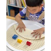 ราคา Lego building plate storage insert for sensory play tray แผ่นเพลทตัวต่อเลโก้และถาดซิลิโคนแบ่งช่อง (21373035140)