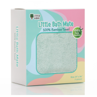 ราคา Little Eden ผ้าขนหนูเช็ดตัวใยไผ่ 100 สำหรับเด็ก ผู้ใหญ่ 27X54 นิ้ว (17246281607)