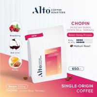 ราคา Alto Coffee เมล็ดกาแฟ คั่วกลาง Chopin Costa Rica Musician Series คอสตาริก้า โชแปง 200g (21307663021)