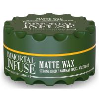 ราคา Immortal Infuse 150ML Styling Hair Wax Matte Clay Paste Matte Wax Cream Pomade For all hair types Men hair wax (19824509608)