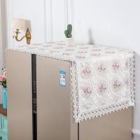 ราคา ผ้าคลุมกันฝุ่นสำหรับตู้เย็นผ้าคลุมตู้เย็นผ้าคลุมประตูคู่ผ้าคลุมกันฝุ่นผ้าคลุมตู้เย็นผ้าลูกไม้ประตูเดียว (20034407025)