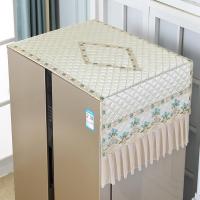 ราคา ผ้าคลุมตู้เย็นเพิ่มความหนาผ้าคลุมเครื่องซักผ้าตู้เย็นประตูเดียวผ้าคลุมตู้เย็นประตูเดียวผ้าคลุมกันฝุ่นด้านบนตู้เย็นประตูบานเปิดคู่ใหญ่สไตล์ยุโรป (12435077296)