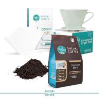 ราคา ชุดกาแฟดริป SUZUKI COFFEE คั่วเข้มมาก Espresso Blend (8809291473)
