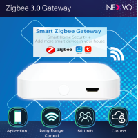 ราคา Tuya Smart Wireless Zigbee Gateway Tuya Smart Life APP เกตเวย์อัจฉริยะ รุ่นไร้สาย รองรับ AlexaGoogle Zigbee 3 0 Wireless Gateway Hub (16216436937)
