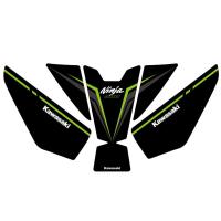 ราคา สติกเกอร์ป้องกันถังน้ำมันเหมาะสำหรับ KAWASAKI นินจา ninja400สติกเกอร์ก้างปลากันการเสียดสีกันลื่นสำหรับตกแต่งลายดอกไม้ (20474685553)