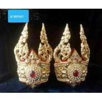 ราคา PIN ต้นแขนลายไทย งามศิลป์ ไทยทำ เครื่องประดับชุดไทย (2301024718)