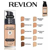 ราคา ของแท้ รุ่นใหม่ ผลิตปี 2565 รองพื้นเรฟลอน ปกปิด คุมมัน 24 ชั่วโมง Revlon Makeup Foundation Colorstay Oilfree Matte Finish 30 ml (20474008174)