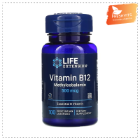 ราคา พร้อมส่ง Life Extension Vitamin B12 Methylcobalamin 500 mcg 100 Vegetarian Lozenges (19672341552)