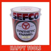 ราคา SEFCO สีเคลือบเงาเซฟโก้ สำหรับช้ภายนอกและภายใน S 117 WARM WHITE ขนาด 3 4 ลิตร (900182879)