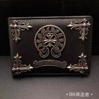 ราคา Chrome Hearts Dark Cross Genuine Leather Car Drivers License Key Case Leather Case Car Accessories Card Holder Key Case (20834095951)