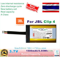 ราคา แบตเตอรี่ สำหรับลำโพง JBL Clip 4 Battery 1500MAh 903052 PH2 0 4P polymer Li Ion Clip4 AN0402 JK0009880GSP903052 (20918734800)