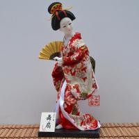 ราคา ตุ๊กตาญี่ปุ่นรูปตุ๊กตากิโมโนของตกแต่งร้านอาหารเกอิชาของตั้งโชว์บนโต๊ะสไตล์ญี่ปุ่นของขวัญใช้ในบ้าน (21321013615)
