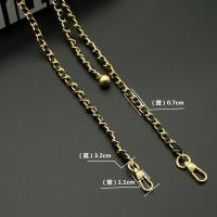 ราคา สายคล้องไหล่ลูกปัดทองทรงกลมทรงสี่เหลี่ยมแบบชาแนลสำหรับคนอ้วนสายโซ่โลหะสำหรับกระเป๋าระดับไฮเอนด์อุปกรณ์เสริมสายกระเป๋าสะพายข้างแบบปรับได้ซื้อแยกต่างหาก (8000265649)