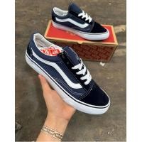 ราคา Vans old skool ฟรีกล่อง รองเท้าผ้าใบสําหรับผู้หญิงกับผู้ชาย ไซส์ 36 45 มีหลายสีพร้อมส่ง (20791884812)