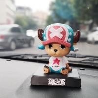 ราคา อะนิเมะวันพีซตุ๊กตาติดรถแบบสปริงส่ายหัวของตั้งโชว์ในรถลูฟี่โซลอนโชบาตุ๊กตาทำมือแบบนั่ง (21097170823)