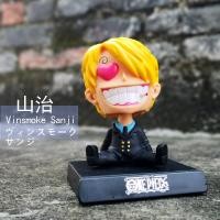 ราคา อะนิเมะวันพีซตุ๊กตาติดรถแบบสปริงส่ายหัวของตั้งโชว์ในรถลูฟี่โซลอนโชบาตุ๊กตาทำมือแบบนั่ง (21097170822)