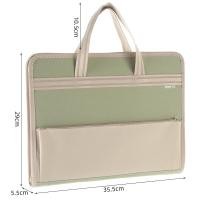 ราคา กระเป๋าใส่แฟ้มเอกสาร A3แบบหลายชั้นกระเป๋าใส่เอกสารข้อสอบแบบถือมีซิปสำหรับนักเรียนกระเป๋าเก็บเอกสารขนาด A4กระเป๋าใส่เอกสารกระเป๋าใส่เอกสาร (13122479461)