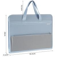 ราคา กระเป๋าใส่แฟ้มเอกสาร A3แบบหลายชั้นกระเป๋าใส่เอกสารข้อสอบแบบถือมีซิปสำหรับนักเรียนกระเป๋าเก็บเอกสารขนาด A4กระเป๋าใส่เอกสารกระเป๋าใส่เอกสาร (13122479460)