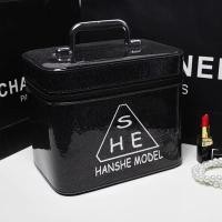 ราคา กระเป๋าเครื่องสำอาง3CE คุณภาพสูงกล่องใส่เครื่องสำอางความจุใหญ่ระดับมืออาชีพสไตล์เกาหลีกล่องเก็บผลิตภัณฑ์ดูแลผิวกันน้ำแบบพกพาพร้อมกระจก (11741445536)